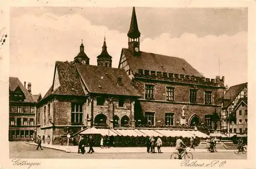 AK / Ansichtskarte 73879147 Goettingen__Niedersachsen Rathaus 