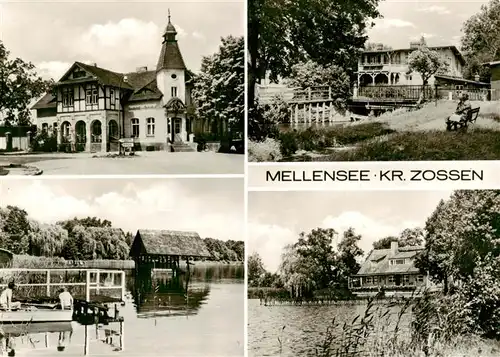 AK / Ansichtskarte 73879828 Mellensee Gaststaette am Bahnhof Seepartien Mellensee