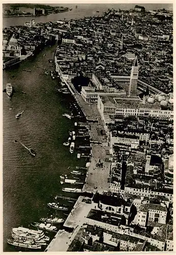 AK / Ansichtskarte 73879857 Venezia_Venedig Panorama Col Campanile Fliegeraufnahme Venezia Venedig