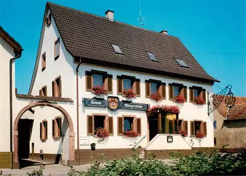 AK / Ansichtskarte 73880481 Jechtingen Gasthaus zur Sonne Winzerstube Jechtingen