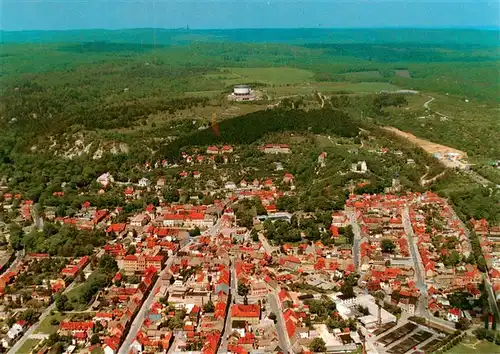 AK / Ansichtskarte 73881462 Bad_Frankenhausen Panorama Museum Fliegeraufnahme Bad_Frankenhausen