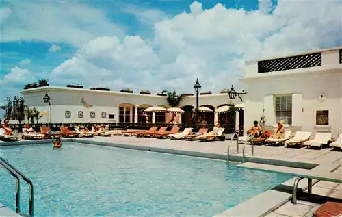 AK / Ansichtskarte 73882129 New_Orleans_Louisiana_USA Rooftop Pool Royal Orleans Hotel 