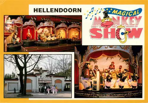 AK / Ansichtskarte 73885283 Hellendoorn_NL Avonturenpark Magical Monkey Show 