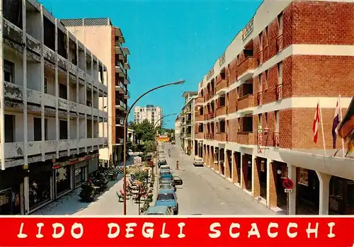 AK / Ansichtskarte 73885560 Lido_degli_Scacchi_IT Strassenpartie 