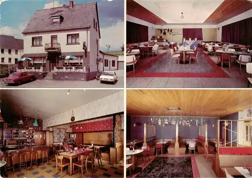 AK / Ansichtskarte 73886958 Hoxel Gasthaus Pension Moseler Gastraeume Bar Hoxel