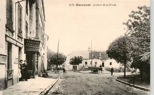 AK / Ansichtskarte  Marcenat_15_Cantal Avenue de la Prada 
