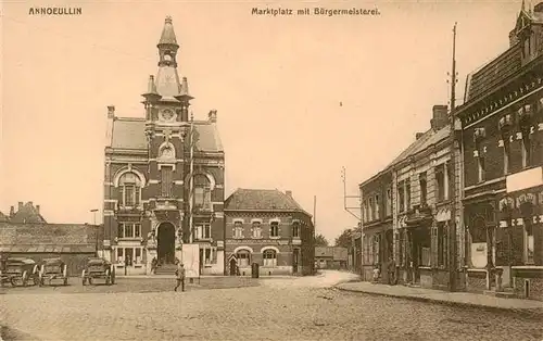 AK / Ansichtskarte  Annoeullin_59_Nord Marktplatz mit Buergermeisterei 