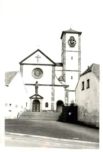 AK / Ansichtskarte 73890783 Losheim_Saar_See Kirche 