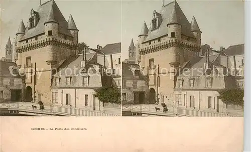 AK / Ansichtskarte  Loches_37_Indre-et-Loire La porte des Cordeliers 