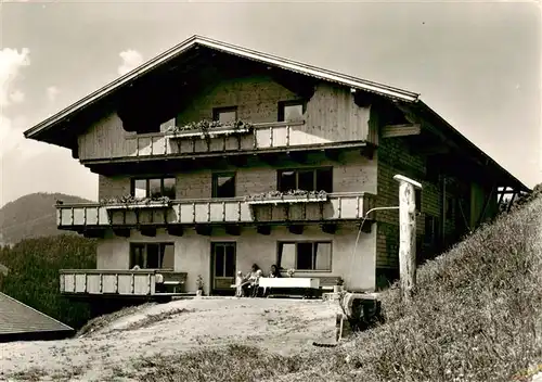 AK / Ansichtskarte 73893134 Oberau_Tirol Ferienheim Foischinghof Oberau Tirol