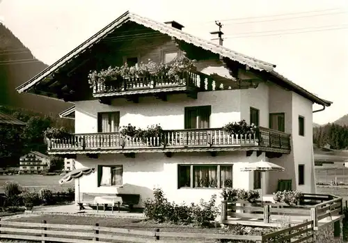 AK / Ansichtskarte 73893135 Soell_Tirol_AT Haus Horngacher 