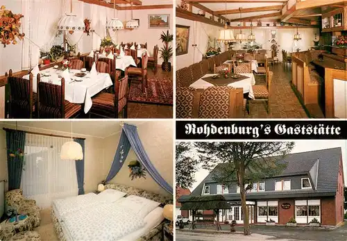 AK / Ansichtskarte 73894055 Lilienthal_Bremen Rohdenburgs Gaststaette Gaestezimmer Lilienthal Bremen