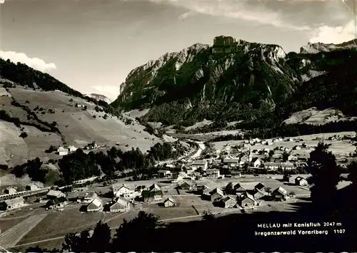 AK / Ansichtskarte 73894227 Mellau_Vorarlberg Panorama mit Kanisfluh Bregenzerwald Vorarlberg Mellau_Vorarlberg