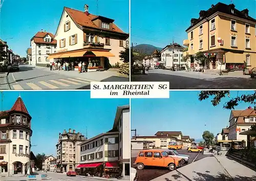 AK / Ansichtskarte  St_Margrethen_SG Teilansichten Ortszentrum St_Margrethen_SG