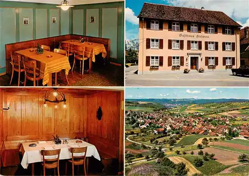 AK / Ansichtskarte  Schleitheim_SH Landgasthaus Hirschen Gastraeume  