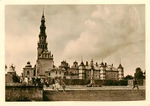 AK / Ansichtskarte 73899295 Czestochowa_Tschenstochau_PL Kirche Kloster auf dem Jasna Gora Berg 