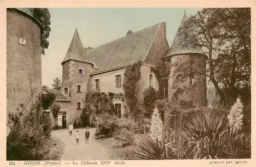 AK / Ansichtskarte  Ayron Le Chateau  Ayron