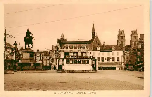 AK / Ansichtskarte  Orleans_45_Loiret Place du Martroi 