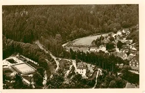 AK / Ansichtskarte 73899400 Treseburg_Harz mit Sommerbad Treseburg Harz