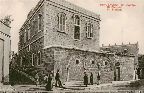 AK / Ansichtskarte 73899845 Jerusalem__Yerushalayim_Israel III Station 