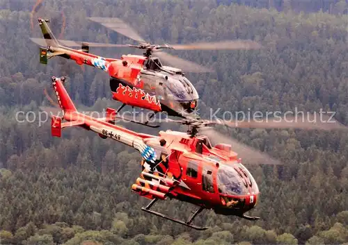 AK / Ansichtskarte 73899899 Hubschrauber_Helicopter Kampfhubschrauberregiment 26  