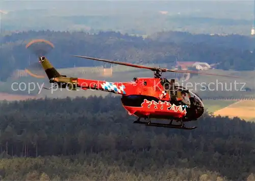 AK / Ansichtskarte 73899902 Hubschrauber_Helicopter Kampfhubschrauberregiment 26 