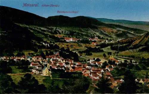 AK / Ansichtskarte  Metzeral_Metseral_68_Alsace Panorama mit Reichsackerkopf 