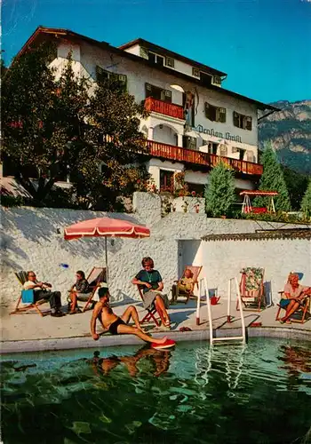 AK / Ansichtskarte 73901147 Kaltern_Caldaro_Suedtirol_IT Pension Christl Pool 