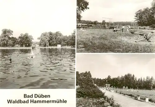 AK / Ansichtskarte 73901492 Bad_Dueben Waldbad Hammermuehle Bad_Dueben