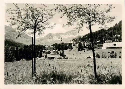 AK / Ansichtskarte  Arosa_GR Blick vom Hotel Seehof Arosa_GR