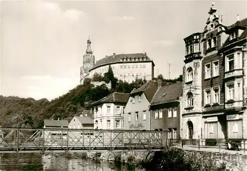 AK / Ansichtskarte 73901796 Weida__Thueringen Blick zur Osterburg 