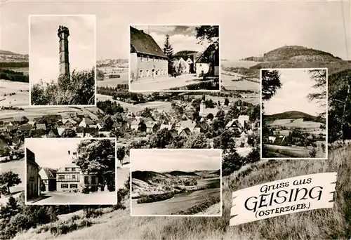 AK / Ansichtskarte 73901826 Geising_Erzgebirge Orts und Teilansichten Geising Erzgebirge