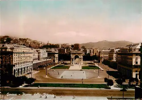 AK / Ansichtskarte 73901973 Genova_Genua_Liguria_IT Piazza della Vittoria 