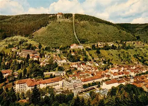 AK / Ansichtskarte 73902651 Wildbad_Schwarzwald Fliegeraufnahme Wildbad_Schwarzwald