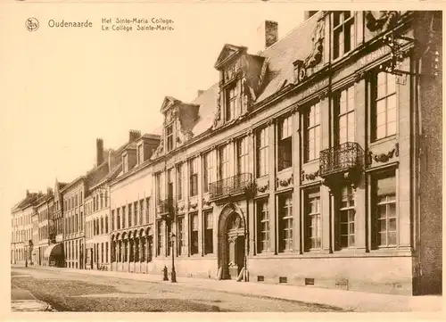 AK / Ansichtskarte 73903088 Oudenaarde Met Sinte Maria College Oudenaarde