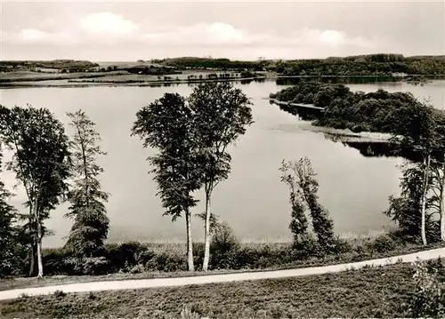 AK / Ansichtskarte 73903279 Malente-Gremsmuehlen Dieksee mit Inseln Malente-Gremsmuehlen