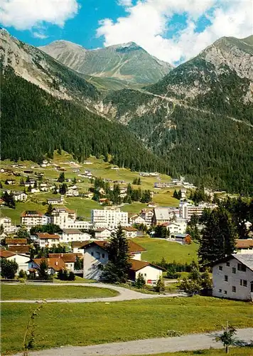 AK / Ansichtskarte  Lenzerheide_GR mit Piz Miez und Pizza Naira Lenzerheide GR