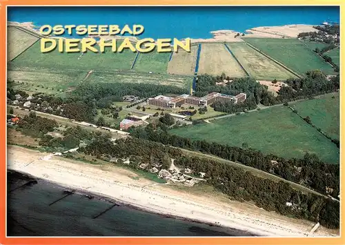 AK / Ansichtskarte 73903545 Dierhagen_Ostseebad Fliegeraufnahme Dierhagen_Ostseebad