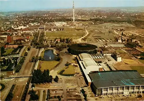 AK / Ansichtskarte 73903588 Dortmund Westfalenpark Fliegeraufnahme Dortmund