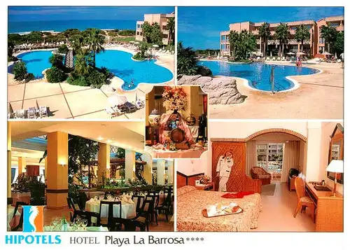 AK / Ansichtskarte 73904052 Cadiz_Andalucia_ES Hotel Playa La Barrosa Pool Gastraum Appartement