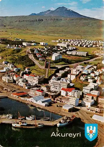 AK / Ansichtskarte 73905178 Akureyri_Iceland Fliegeraufnahme