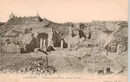 AK / Ansichtskarte 73905995 Carthage__Karthago_Carthago_Tunesie Colline de Saint Louis vue des Feuilles