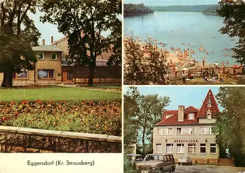 AK / Ansichtskarte 73906256 Eggersdorf_Strausberg HOG Gesellschaftshaus Am Boetzsee Hotel und Gaststaette Seeschloss