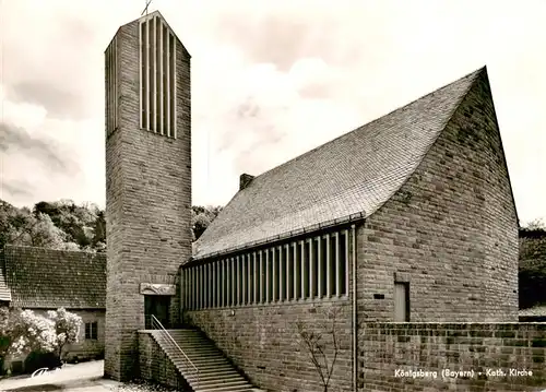 AK / Ansichtskarte 73906277 Koenigsberg_Bayern Kath Kirche