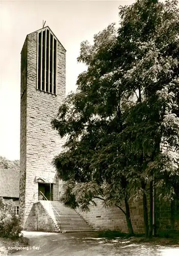 AK / Ansichtskarte 73906326 Koenigsberg_Bayern Kirche