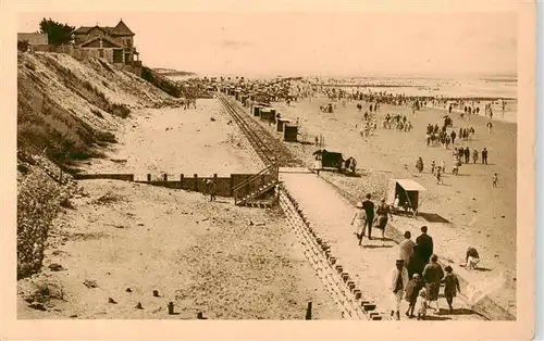 AK / Ansichtskarte  Soulac-sur-Mer_33_Gironde La Plage et les Travaux de defense