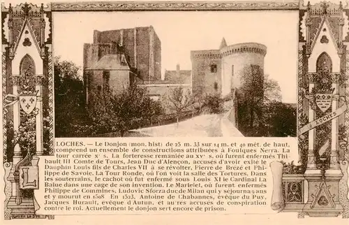 AK / Ansichtskarte  Loches_37_Indre-et-Loire Le Donjon