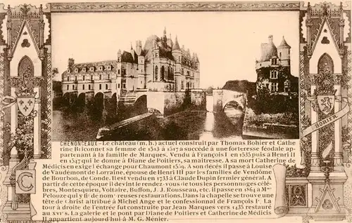 AK / Ansichtskarte  Chenonceaux_37_Indre_et_Loire Le Chateau