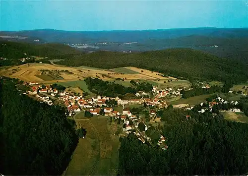 AK / Ansichtskarte 73908048 Hertlingshausen Naturfreundehaus Rahnenhof Fliegeraufnahme