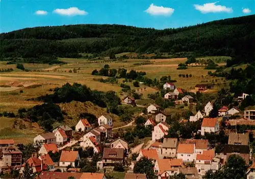 AK / Ansichtskarte 73908116 Waldaschaff Fliegeraufnahme mit Haus Spessartblick